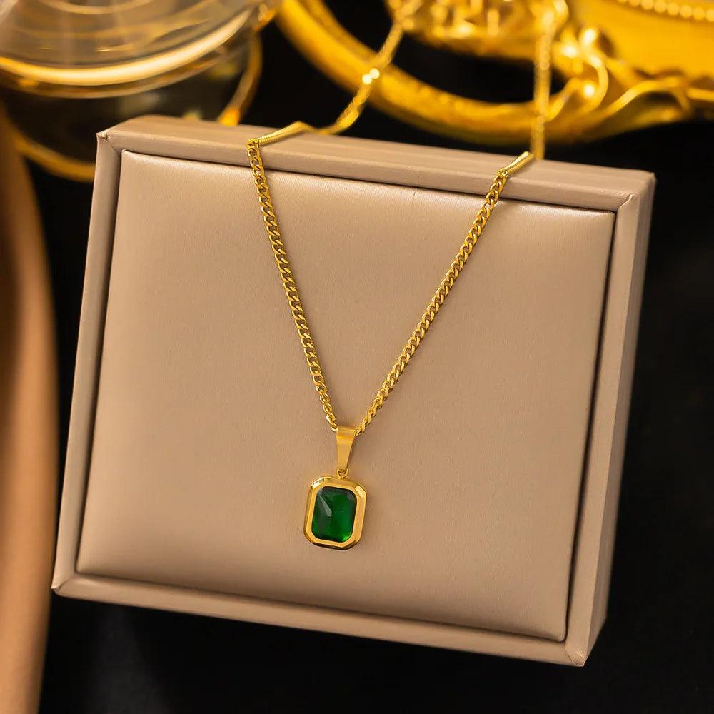 Colar retrô - Banho em ouro 18k - Últimas Unidades